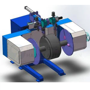 굴삭기 아이들러 자동 용접 기계 재건